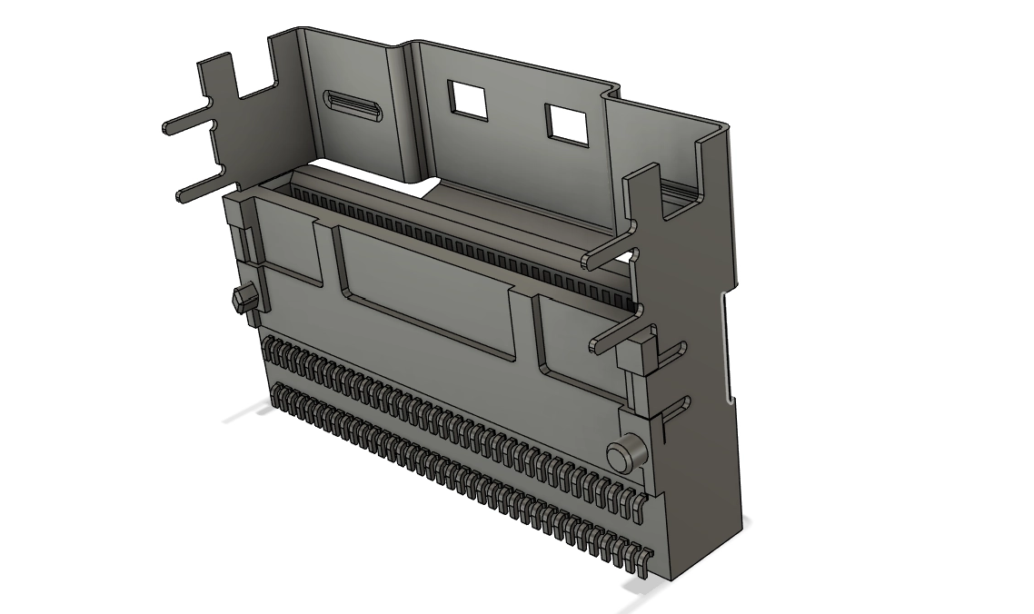 SlimSAS SFF8654 SMT 90°Right-Angle 