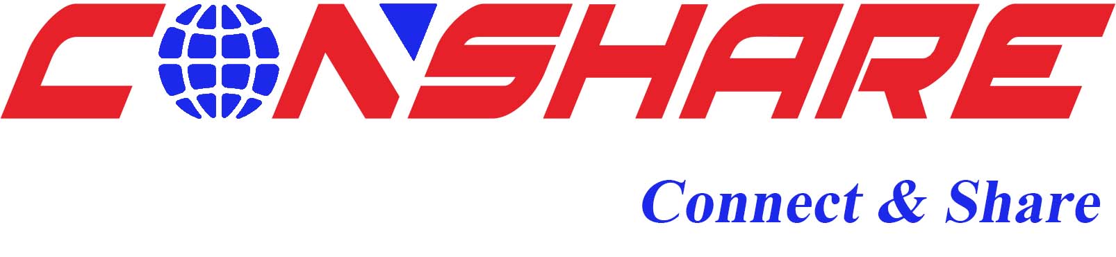 CONSHARE Logo - Professional PCB Connector & PCIe Cable Manufacturer