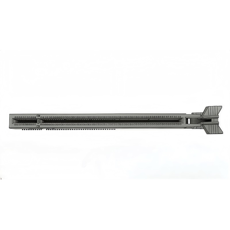PCIe 5.0 98-Pin Connector with Rear Wing (SMT)
