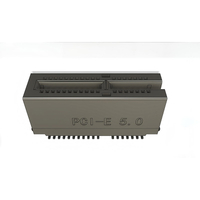 PCIE5.0 36P Side slotted without side eaves connector