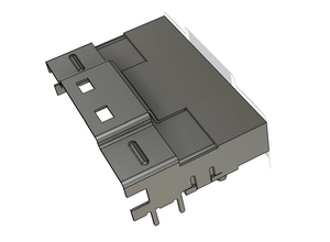 SlimSAS SFF8654 SMT 90°Right-Angle 