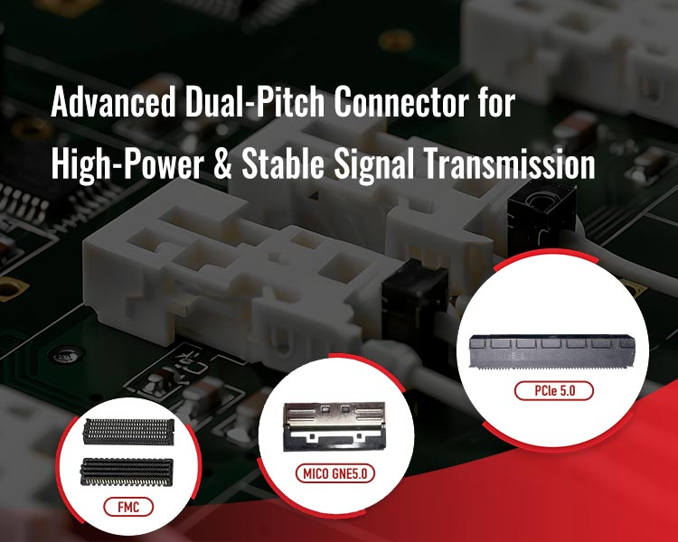 Precision PCB Connector Details: FMC and Micro GNE5.0 High-Density Interconnects