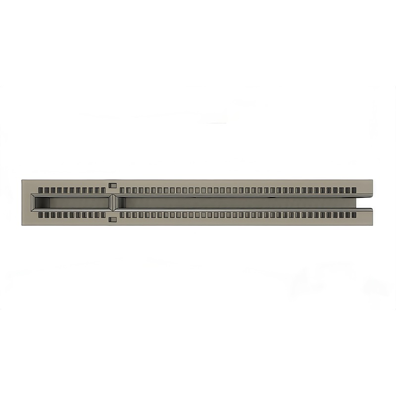 PCIE5.0 98-PIN Connector, Side-Slotted with No Side Eaves connector