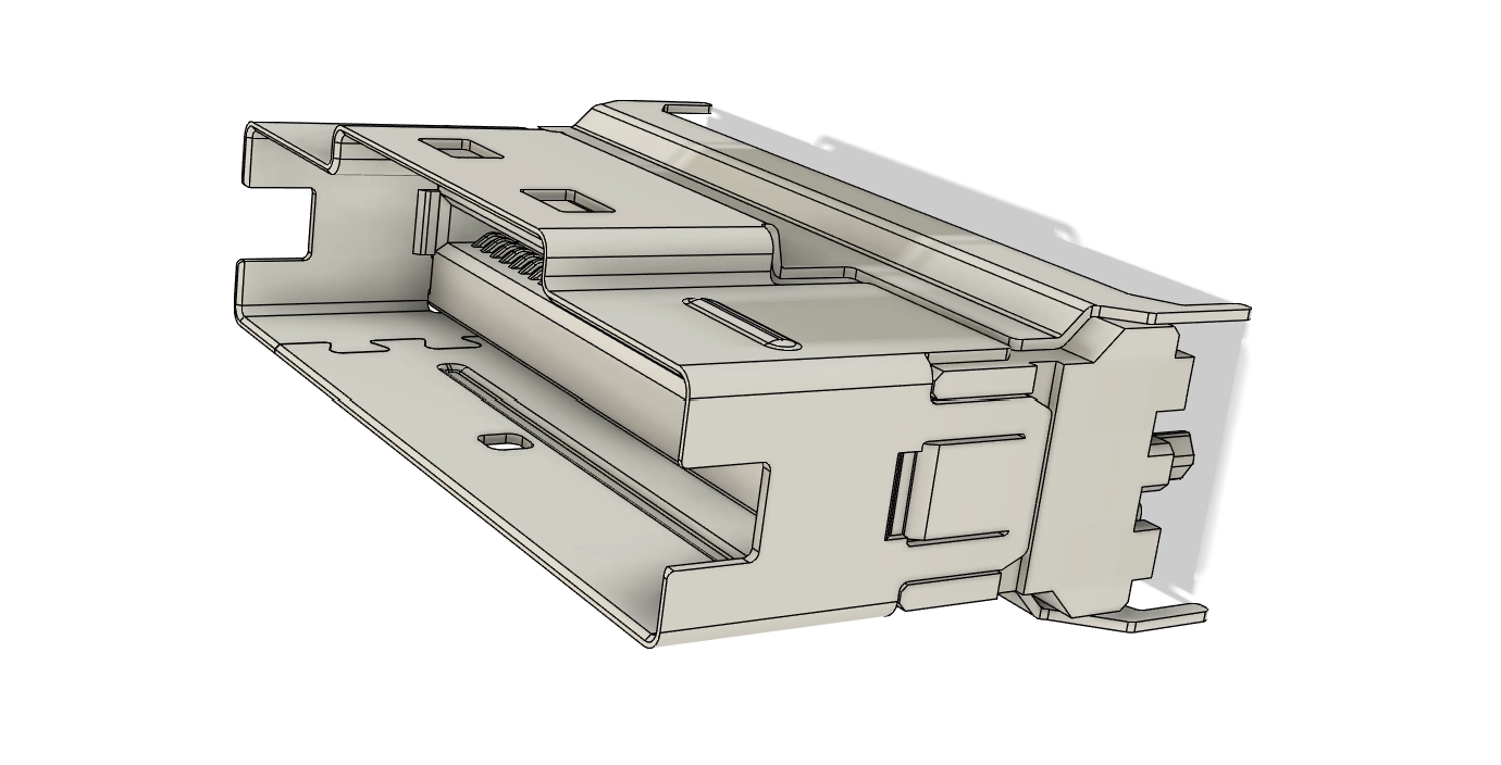 SlimSAS SFF 8654 180° Vertical