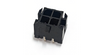 MX 3.0mm Pitch, 180° 2x02PIN, Dual Row Power Connector