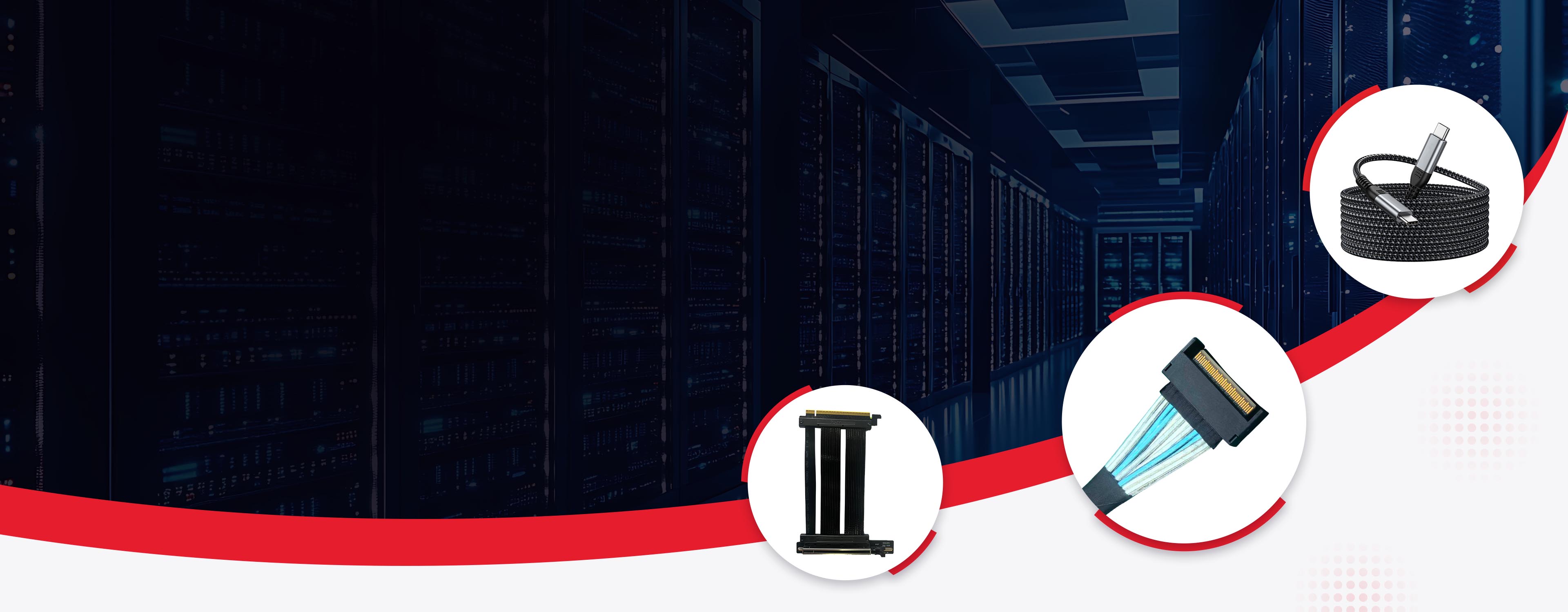 High-Speed Cable Solutions: PCIE 5.0, MCIO, and USB 4.0 Cables for Data Center Applications