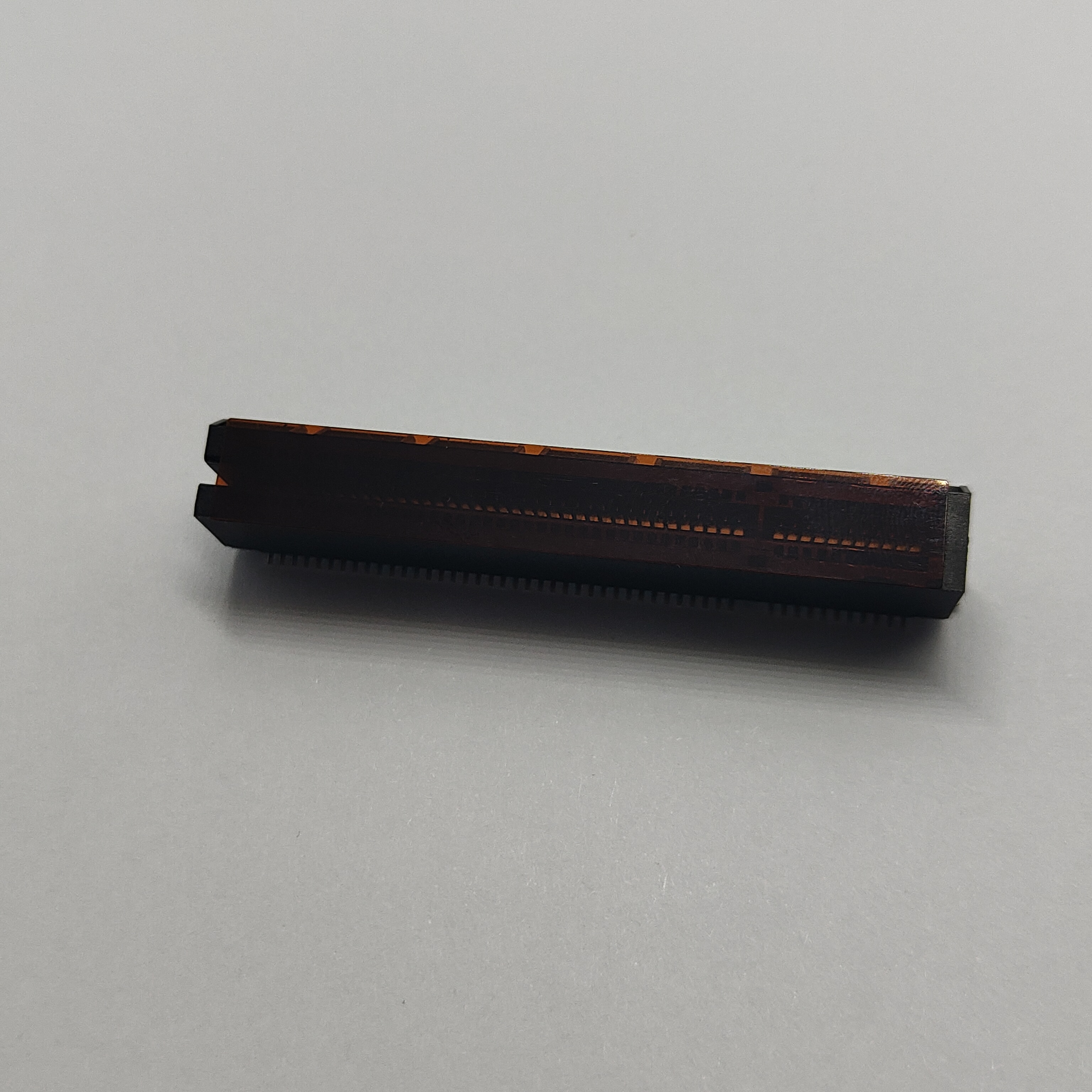 PCIe 4.0 8x 98PIN Side Notch Connector Au15u'' Black