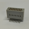 2.54×2.54mm Pitch 90° Right Angle DIP Gold Finger, 2×8P, 1μ" Gold Plating, Gray, No Logo