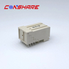 2x4 Pin Right-Angle Female Power Connector
