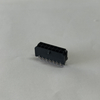 MX 3.0mm Dual Row Straight Header 180° DIP LCP Black T2 Copper Tin-Plated With Cover Tape & Reel