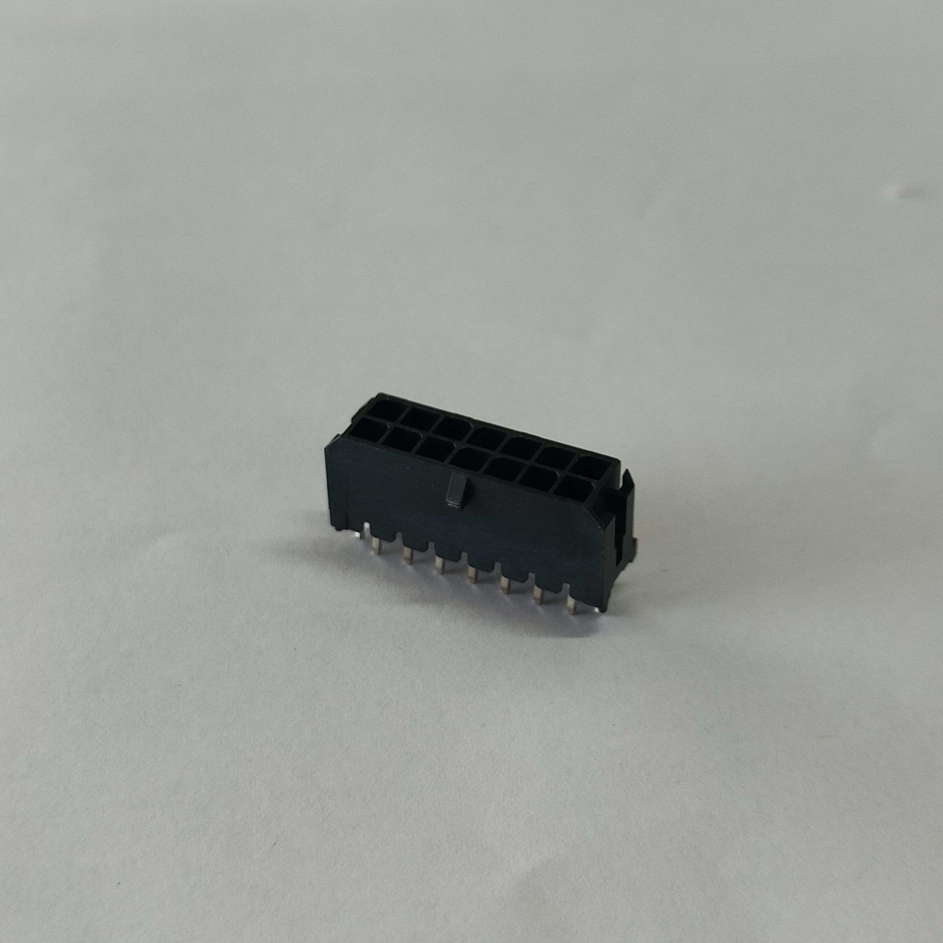 MX 3.0mm Dual Row Straight Header 180° DIP LCP Black T2 Copper Tin-Plated With Cover Tape & Reel
