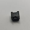 Mini SAS HD 4i Receptacle Connector : 36PIN G/F L=1.55; LCP BLACK VT SOCKET