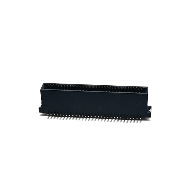 0.80mm Pitch Floating BTB Male Header, Straight, SMT, Au 3µ" Plating, LCP Housing, Black