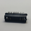 5.0mm Power + 2.0mm Signal Combo Connector, DIP R/A, 2P+24P+2P, Selective Au 10μ"/Sn, High-Temp, Black