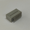 2.54×2.54mm Pitch 90° Right Angle DIP Gold Finger, 2×8P, 1μ" Gold Plating, Gray, No Logo