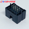Fan Socket 2x4P DIP Black 5A