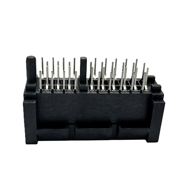 PCIe Gen4.0 36‑Pin Overhang Guide Post DIP Connector Black 3.1mm AuG/F