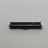 PCIe Gen4.0 98‑Pin Vertical SMT Connector w/ Ground Clip Au15u'' Rear Cover, Tape & Reel, No Logo