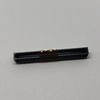 0.80mm Pitch SMT Edge Card Connector, Vertical (180°) with C‑Shaped Solder Pins 3µ" Selective Gold (Contact) / Tin (Tail)