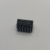 3.0m PCIe 12+4P DIP 90° Wafer Connector Series BLACK Tin plated PA9T