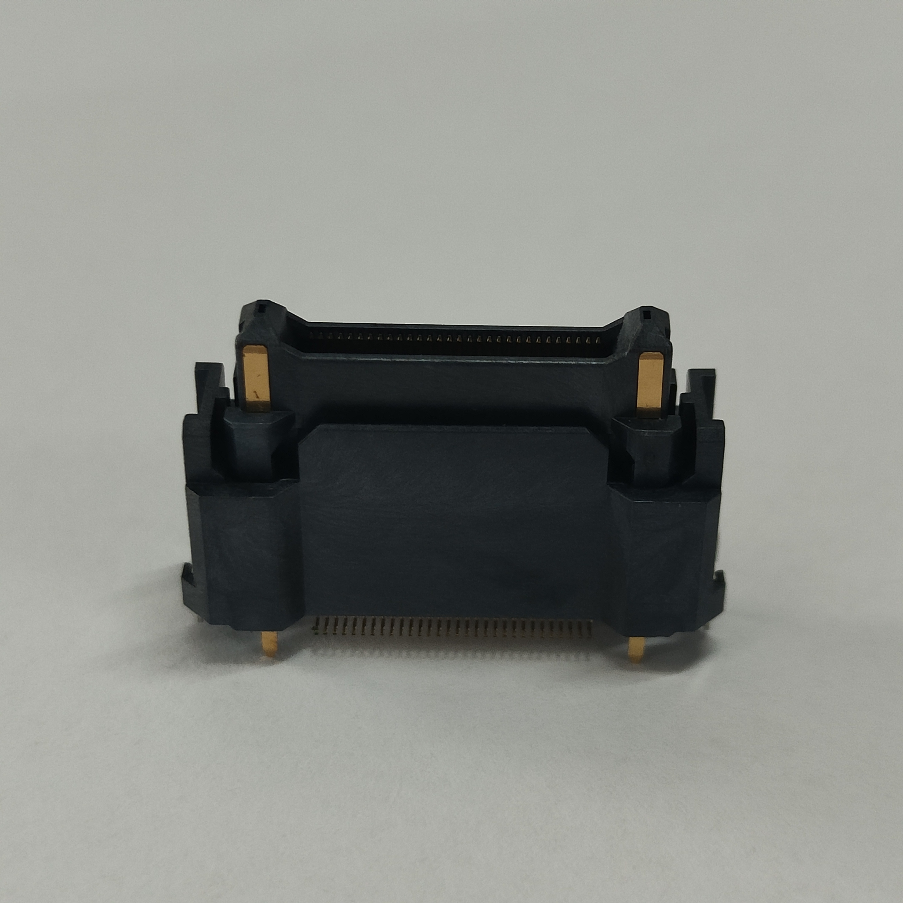 0.5mm Floating Vertical DIP BTB Male 60PIN Au3u" LCP High Temp BLACK