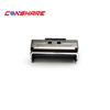 MCIO 74P Connector 0.6mm Pitch PCIe Gen5, Vertical Through Hole, 30μ" Gold Plating, Black Metal Shell, 2.20mm Pin Length