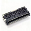 MCIO 74PIN CONN 0.60 PITCH (PCIe Gen 5) R/A BLACK Au30u'' Terminal Length1.50 mm