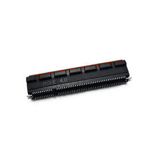 PCIe 4.0 8x 98PIN Side Notch Connector Au15u'' Black