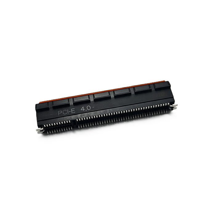 PCIe 4.0 8x 98PIN Side Notch Connector Au15u'' Black