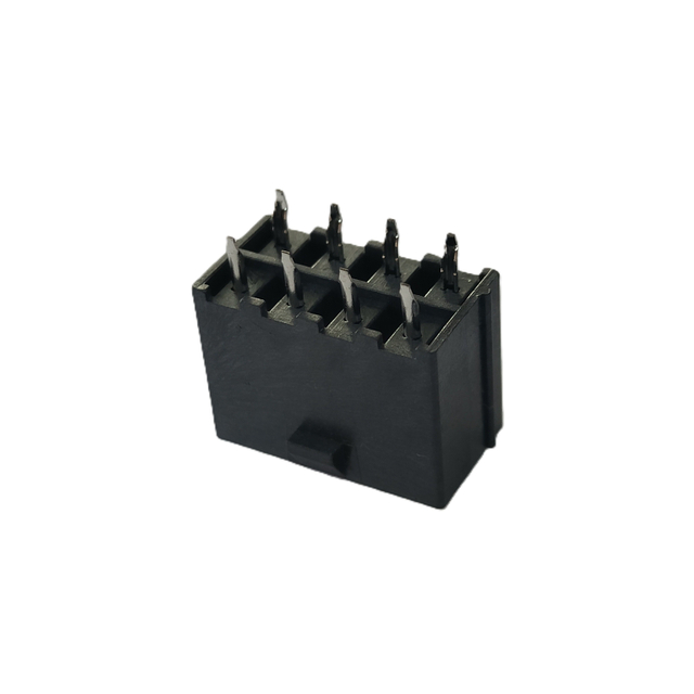 ATX 4.2mm Pitch 180-Degree Hollow Pin Connector, LCP Housing Black