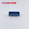 Box Header 3.0 Male, 180° DIP, Gold Flash (G/F) Blue