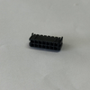 MX 3.0mm Dual Row Straight Header 180° DIP LCP Black T2 Copper Tin-Plated With Cover Tape & Reel