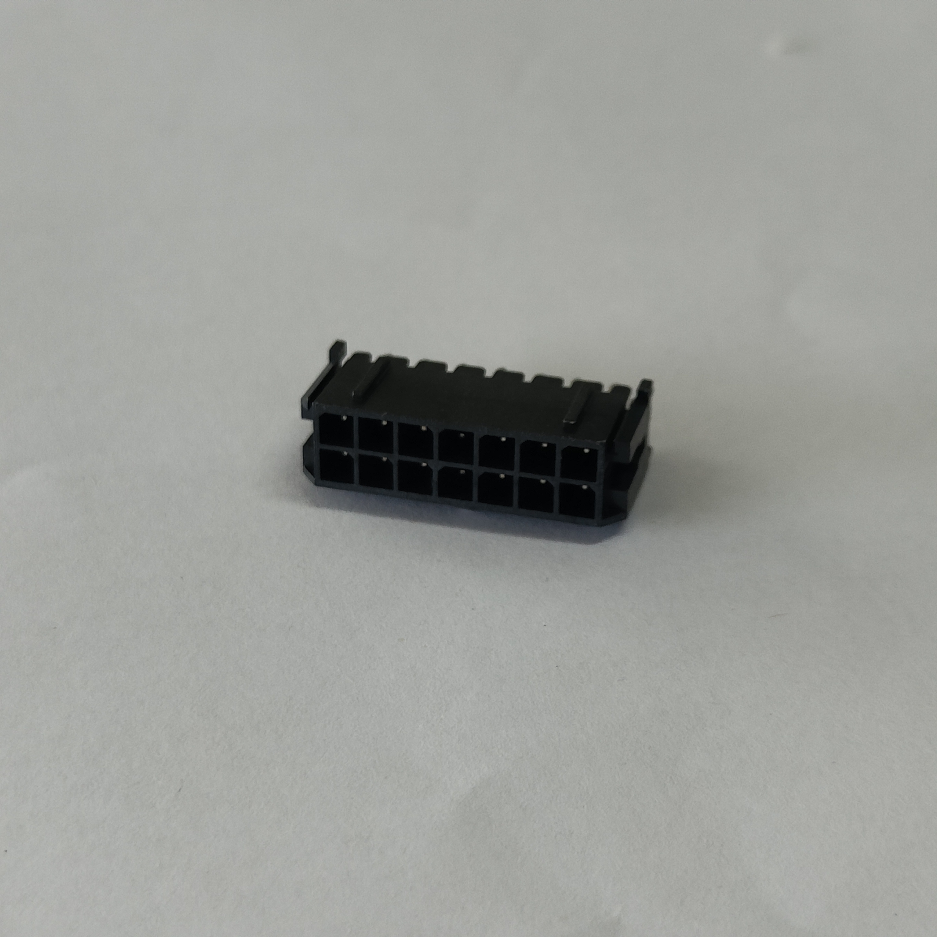 MX 3.0mm Dual Row Straight Header 180° DIP LCP Black T2 Copper Tin-Plated With Cover Tape & Reel