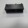 PCIe Gen4.0 36‑Pin Overhang Guide Post DIP Connector Black 3.1mm AuG/F