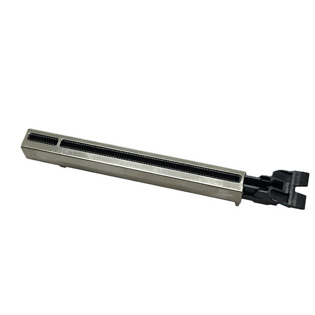 PCIe Gen4.0 16GT/s 164‑Pin Overhang Rotating Guide Post Connector w/ Shield Shell, DIM A=2.50mm,Au5u'' Tray