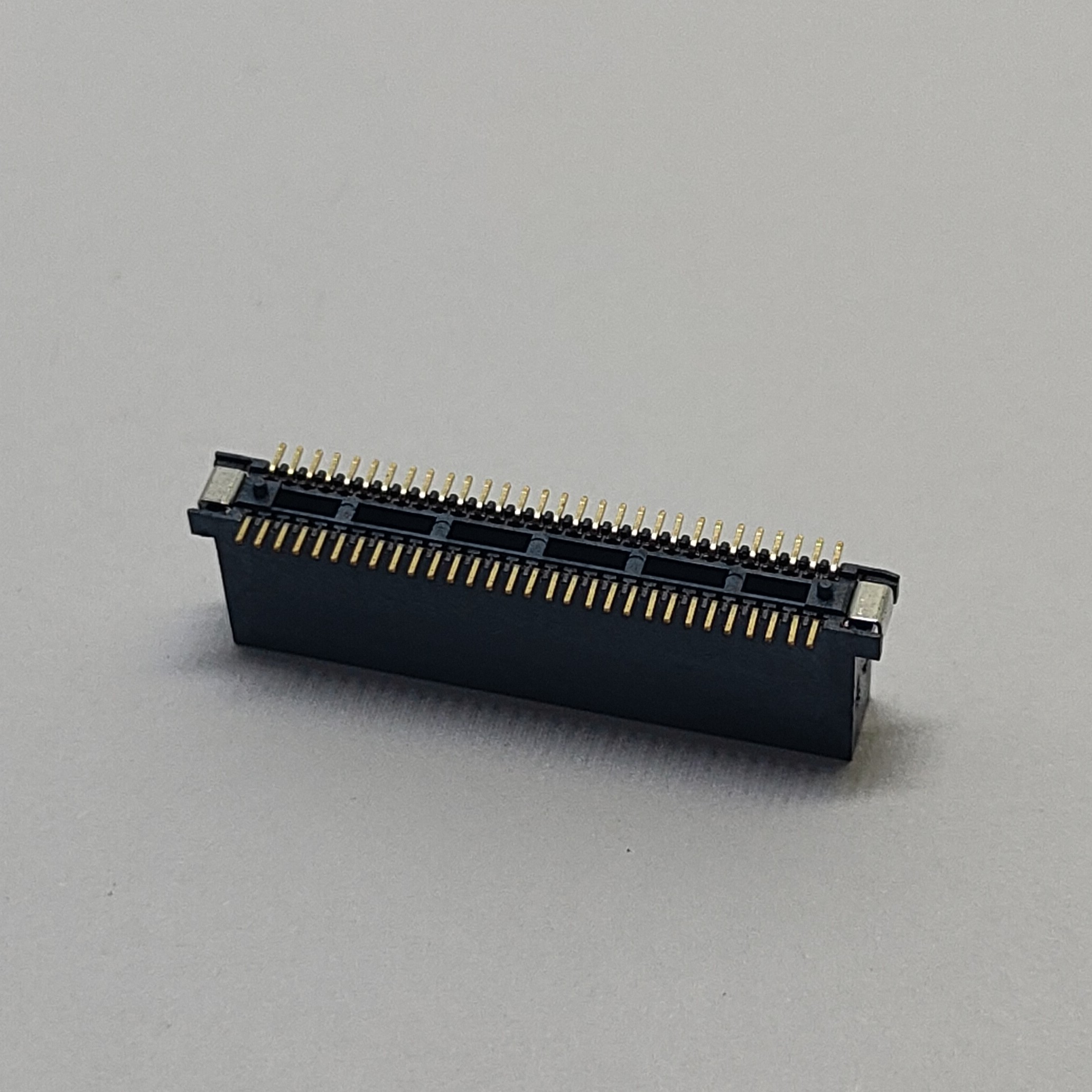 0.80mm Floating BTB Male Connector, Vertical SMT, Plastic Height 7.8mm, LCP Black