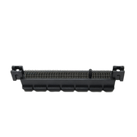 PCIe3.0 98P Low‑Angle Clamp‑Type Conn, With Ears Posts, LCP‑BK, Brass, GF Pins, Screw‑Lock