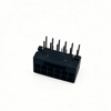 3.0m PCIe 12+4P DIP 90° Wafer Connector Series BLACK Tin plated PA9T