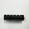 PCIe 64‑Pin Slot, No‑Latch Guide Post, Gold‑Finger, Black, No‑Logo DIP