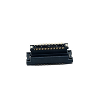 0.80mm Floating BTB Female Connector, Vertical SMT, 4.9mm Plastic Height, LCP Black
