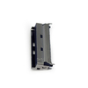 MCIO 74P Connector 0.6mm Pitch PCIe Gen5, Vertical Through Hole, 30μ" Gold Plating, Black Metal Shell, 2.20mm Pin Length