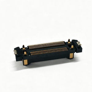 0.50mm Pitch Floating BTB Male, Vertical DIP, 60P, Au 3μ", LCP Black