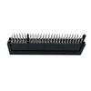 PCIe Gen4.0 98‑Pin Slot Connector, Shrouded Guide Post, DIP Black 3.1mm AuG/F