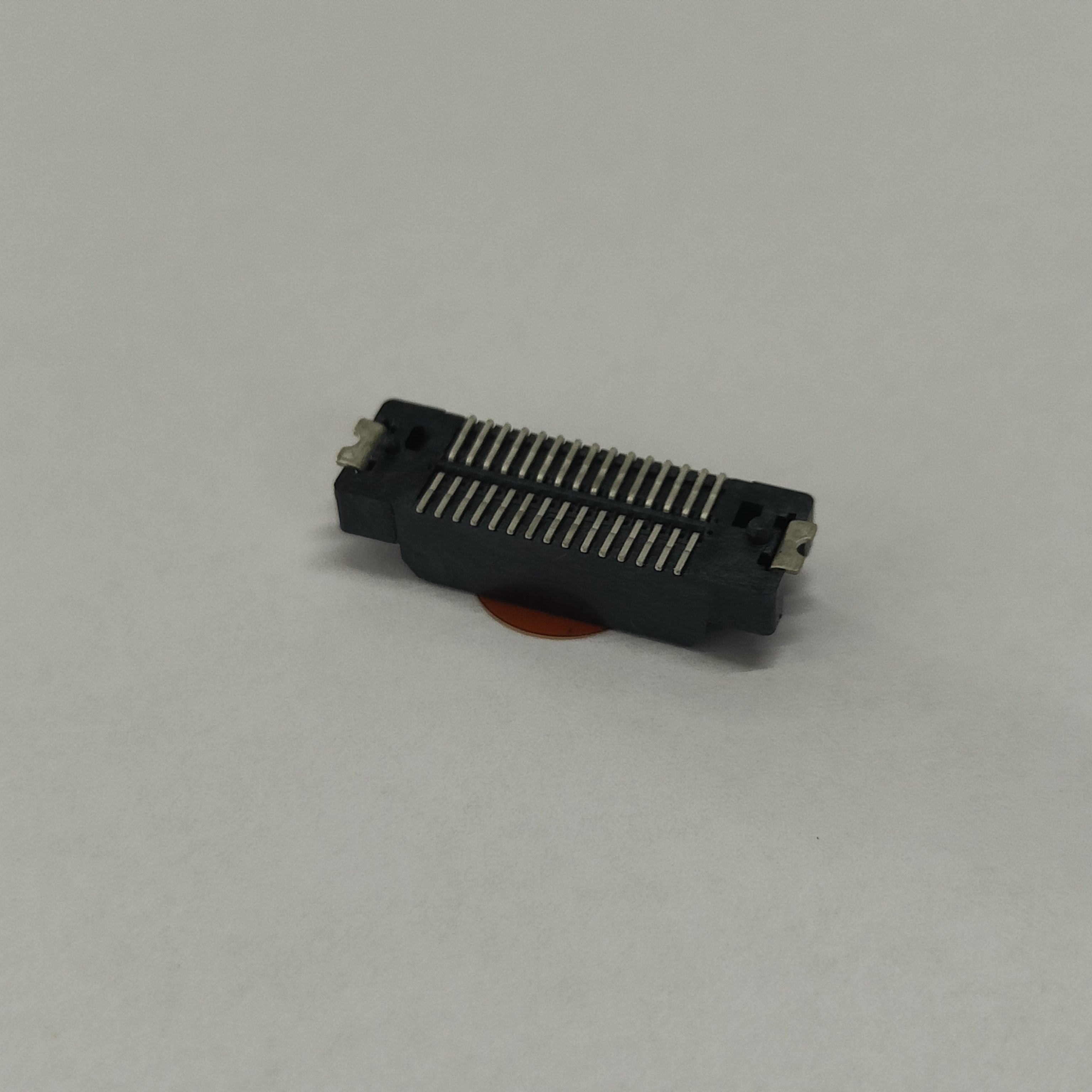 0.8mm Pitch Vertical SMT Male BTB Connector, 2x15 Pin, LCP Black, Au 1μ"/Tin, Housing Height 14.5mm