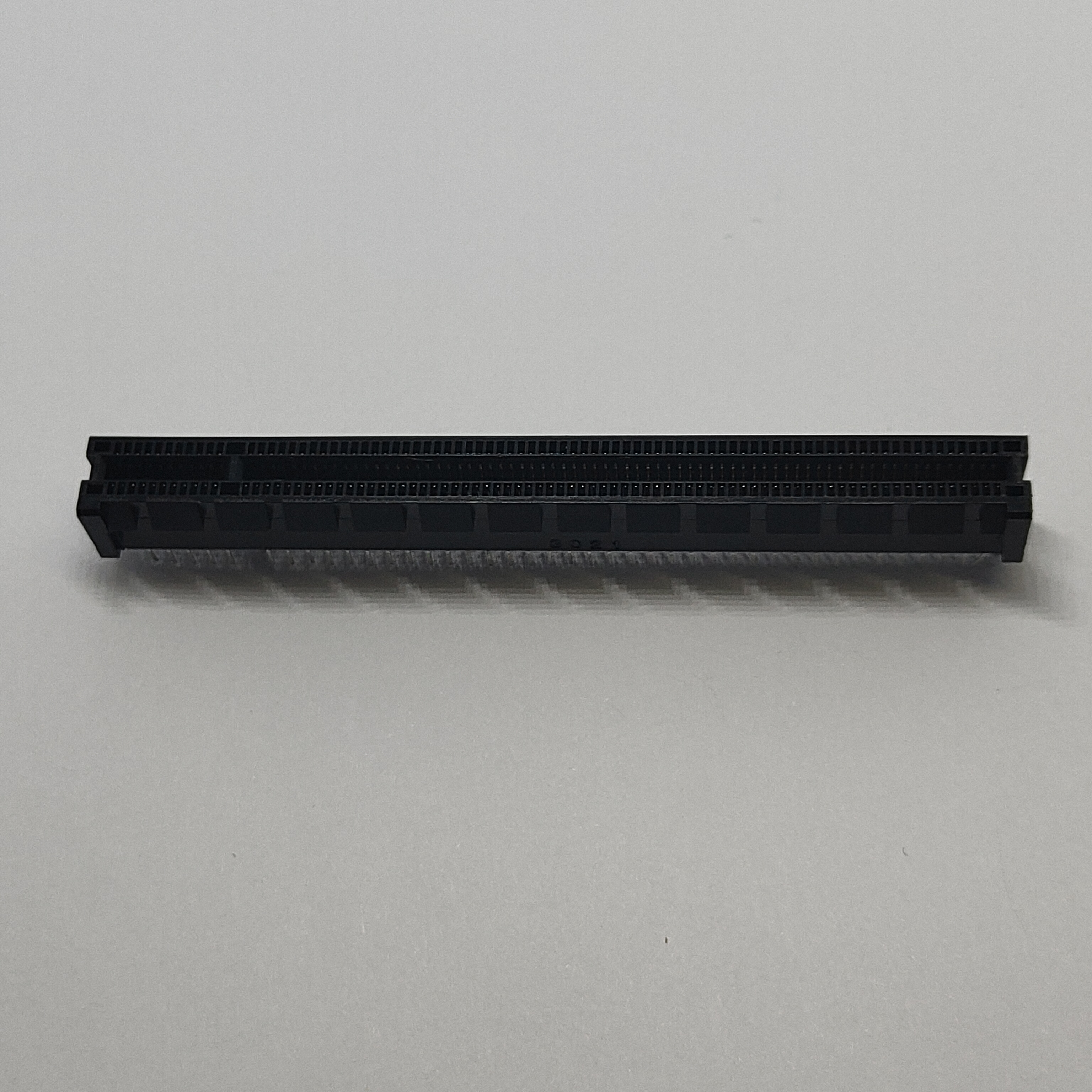 PCIe 164Pin Traditional Black Connector G/F – Harpoon, 2.50mm Lead, PBT/C2680/SPCC