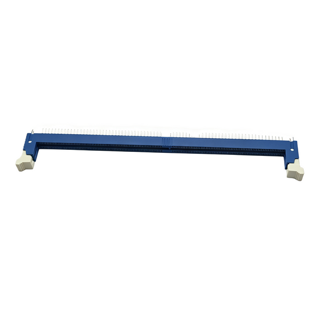 DDR4 288P Memory Socket, Blue Housing(293C) with White Latch Solt DIP＝3.0mm