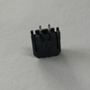 MX 3.0mm Pitch, Single Row Straight Pin, 180° DIP, Black LCP Housing, T2 Copper Tin-Plated