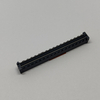 0.80mm Pitch SMT Edge Card Connector, Vertical (180°) with C‑Shaped Solder Pins 3µ" Selective Gold (Contact) / Tin (Tail)