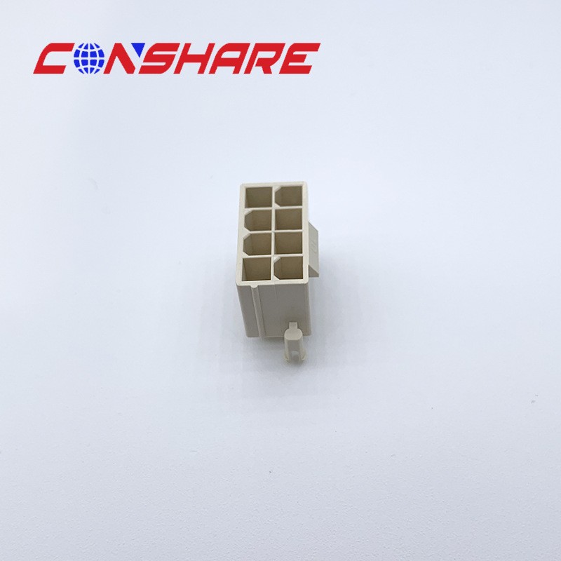 High Temperature Resistant ATX 2×4 Pin Left Column Connector