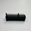 PCIe 64‑Pin Slot, No‑Latch Guide Post, Gold‑Finger, Black, No‑Logo DIP
